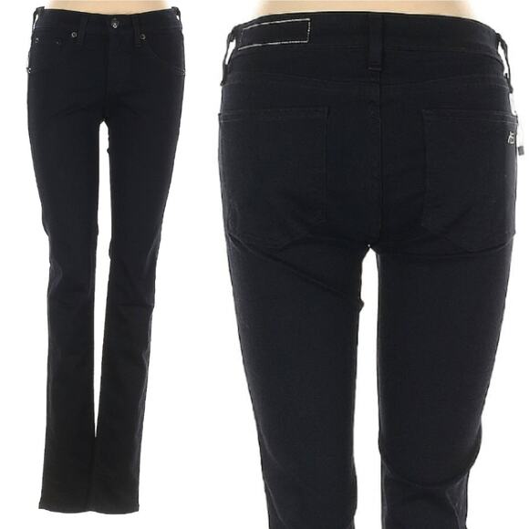 Rag & Bone Size 25 Black Skinny Jeans - Picture 1 of 3